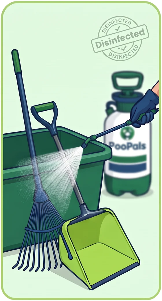 We Disinfect Our Gear